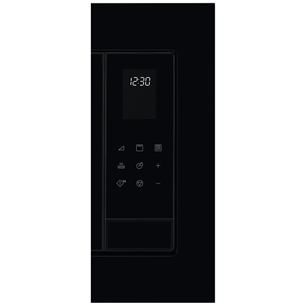 Electrolux, 25 L, 900 W, black - Built-in Microwave Oven with Grill