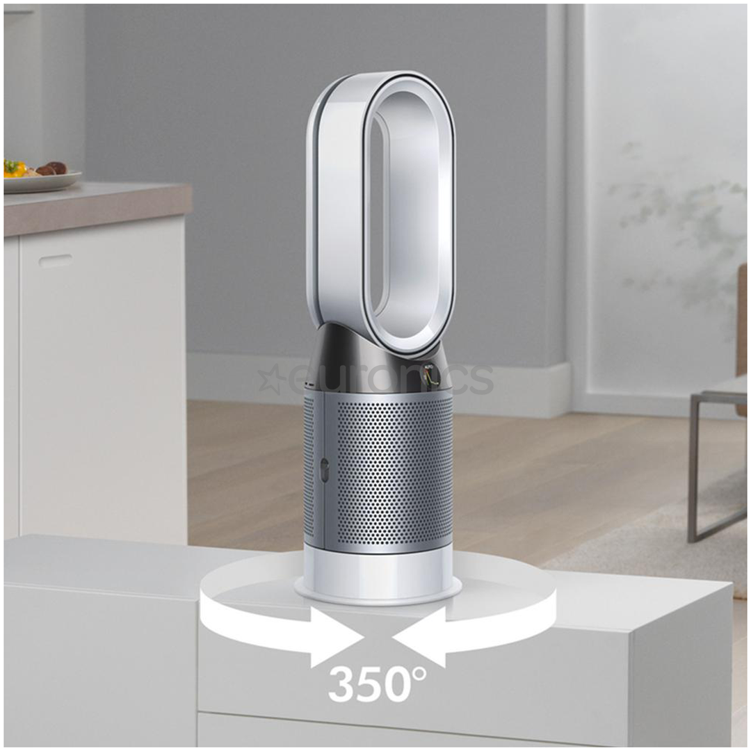dyson pure hot cool purifying fan heater hp04 black nickel