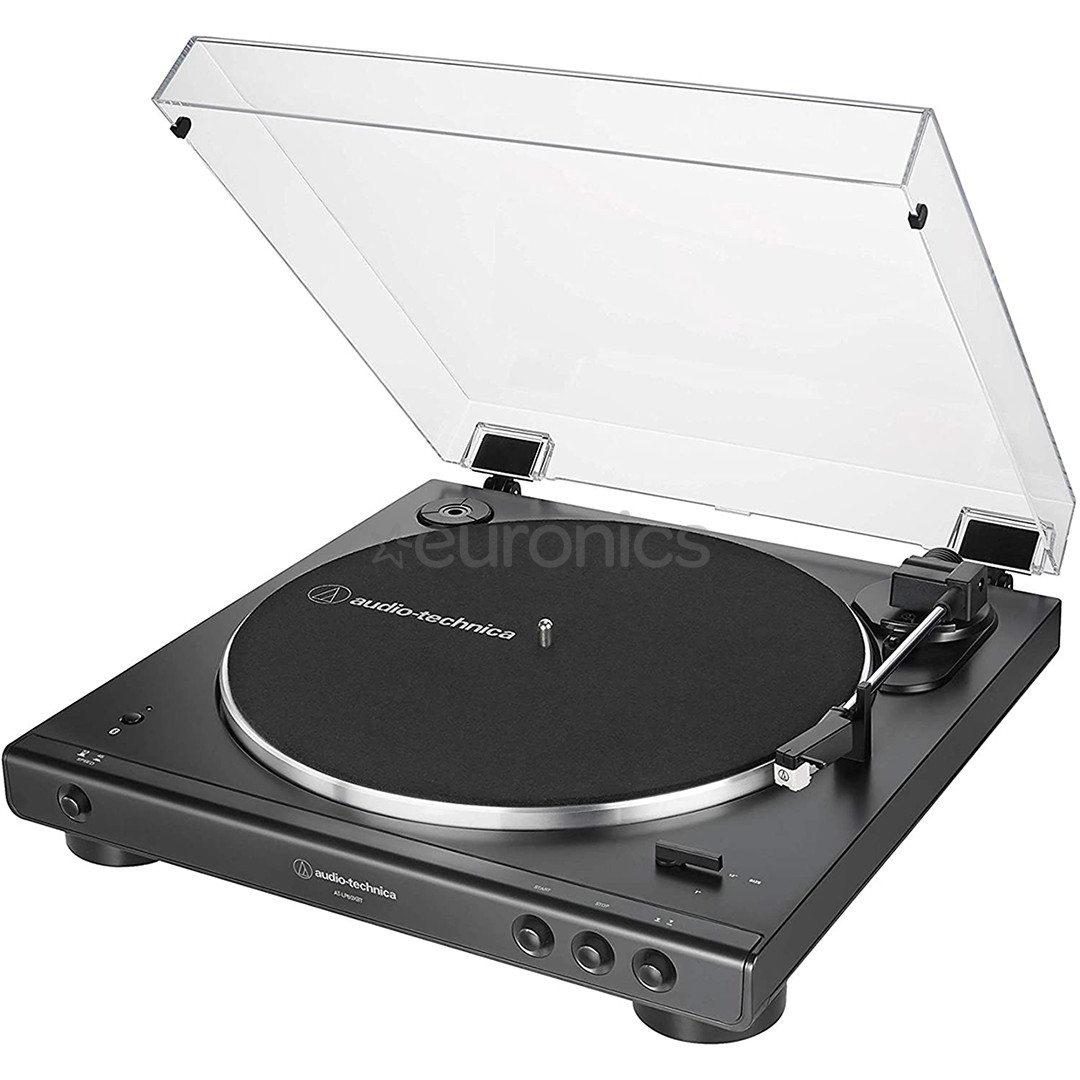 Audio Technica LP60, melna - Plašu atskaņotājs