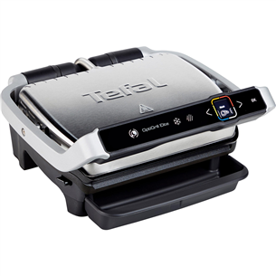 Tefal OptiGrill Elite, 2000 W, melna/nerūsējošā tērauda - Elektriskais grils