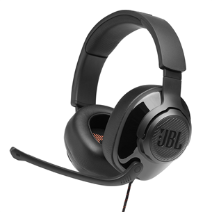 JBL Quantum 300, melna - Austiņas ar mikrofonu