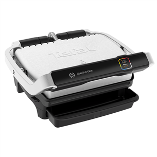 Tefal OptiGrill Elite, 2000 W, melna/nerūsējošā tērauda - Elektriskais grils