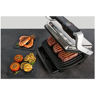 Tefal Optigrill+, 2000 W, black/inox - Table grill, GC712D