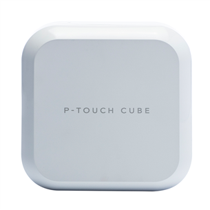 Brother P-Touch CUBE Plus, белый - Беспроводной принтер для печати наклеек PTP710BTHZ1
