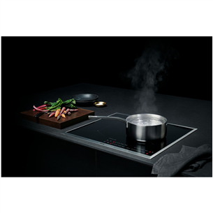 AEG 7000 SenseBoil, width 57.6 cm, steel frame, black - Built-in Induction Hob