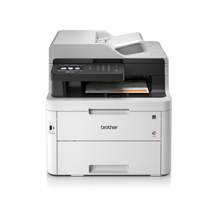Brother MFC-L3750CDW, pelēka - Daudzfunkciju lāzreprinteris MFCL3750CDWZW1