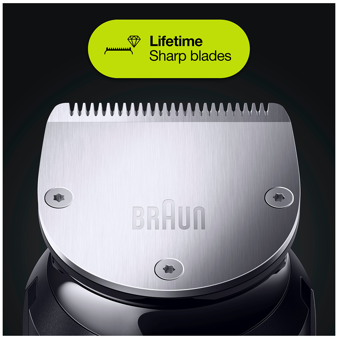 Braun, 10 vienā, pelēka/melna - Trimmera komplekts