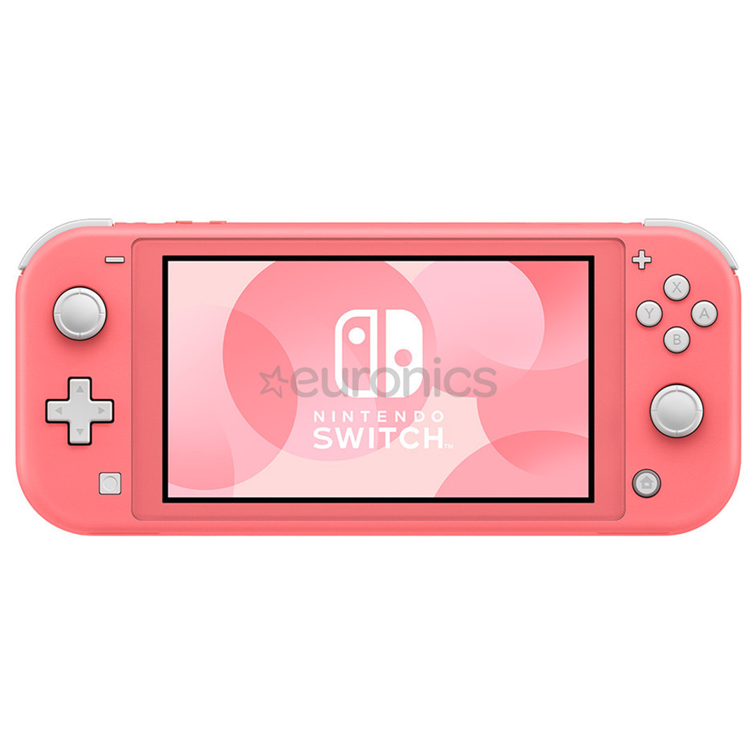 Nintendo Switch Lite, rozā - Spēļu konsole