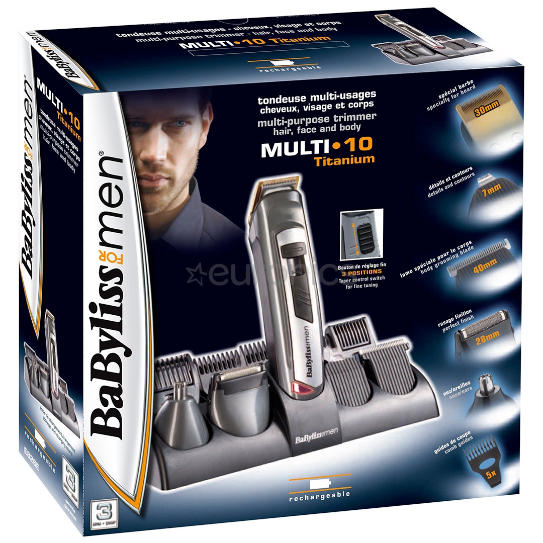 Multitrimmeris 10in1, Babyliss