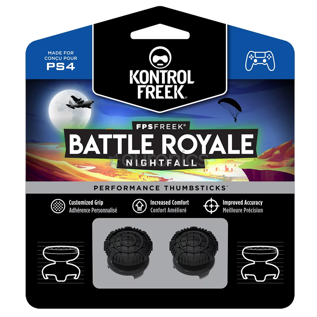 Silikona apvalks pogām priekš PlayStation 4 kontroliera Battle Royale: Nightfall, KontrolFreek