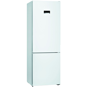 Bosch NoFrost, augstums 203 cm, 438 L, balta - Ledusskapis