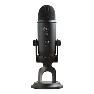 Blue Yeti, USB, черный - Микрофон