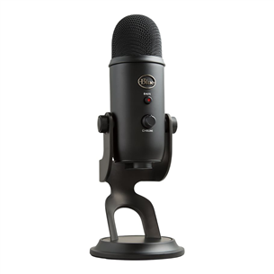 Blue Yeti, USB, черный - Микрофон