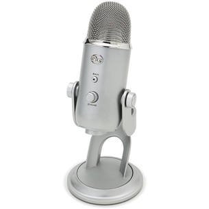 Blue Yeti, USB, серебристый - Микрофон