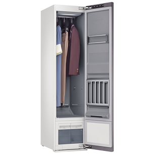 Samsung Air Dresser, глубина 61,5 см, серый - Паровой шкаф для ухода за одеждой
