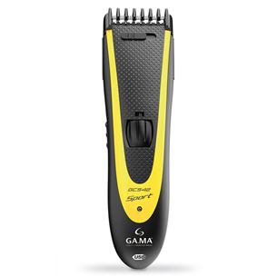 GA.MA GC542 Sport, 0.8-24mm, black/yellow - Hair clipper