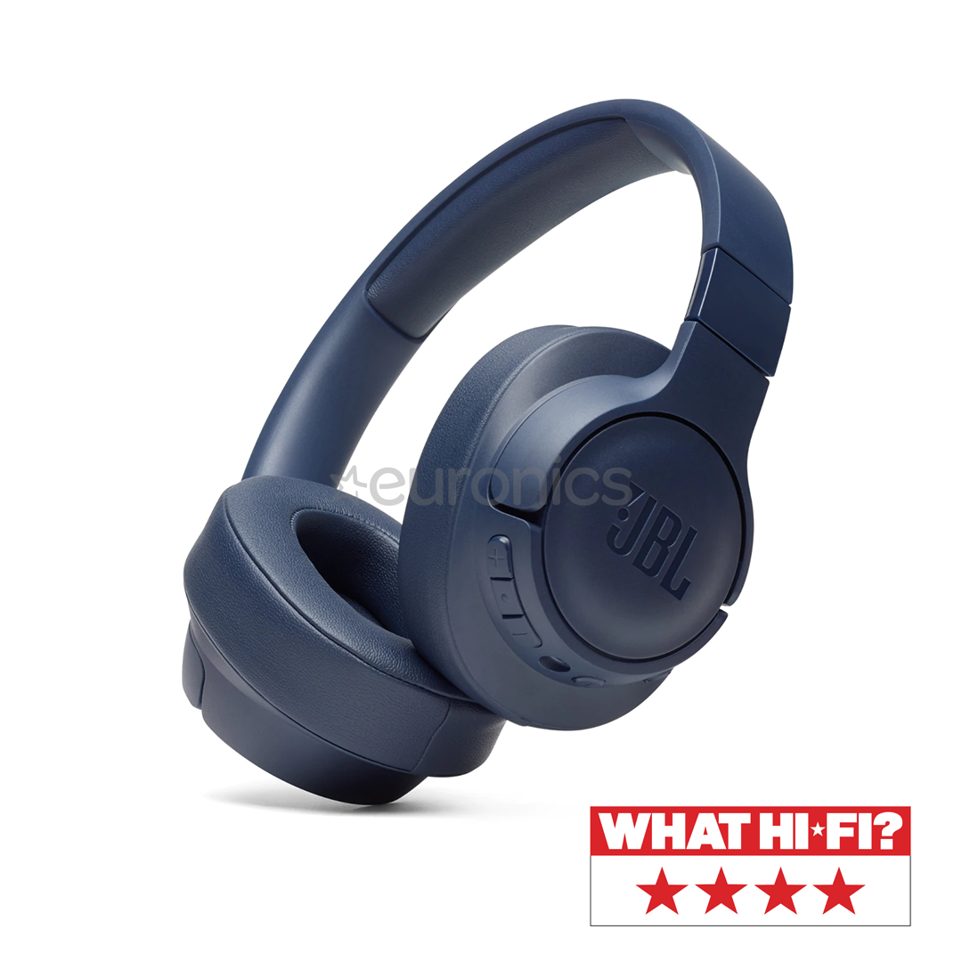 JBL Tune 750, синие - Накладные беспроводные наушники