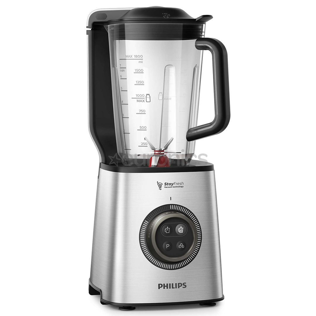 Philips Avance, 1400 W, 1.8 L, silver - High speed vacuum blender