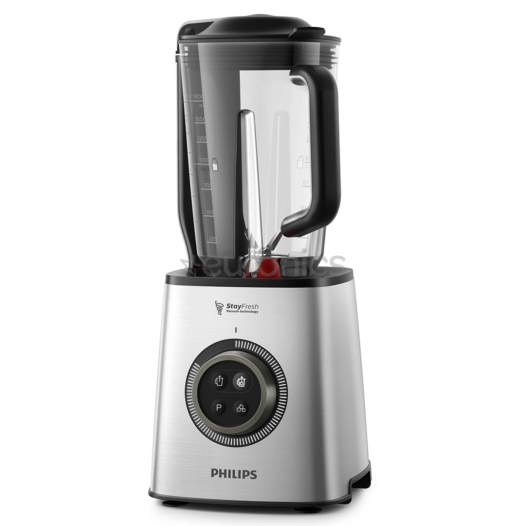 Philips Avance, 1400 W, 1.8 L, silver - High speed vacuum blender