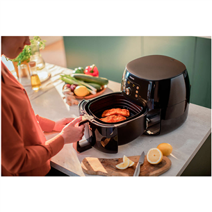 Philips Premium XXL, 2225 W, black/copper -  Airfryer