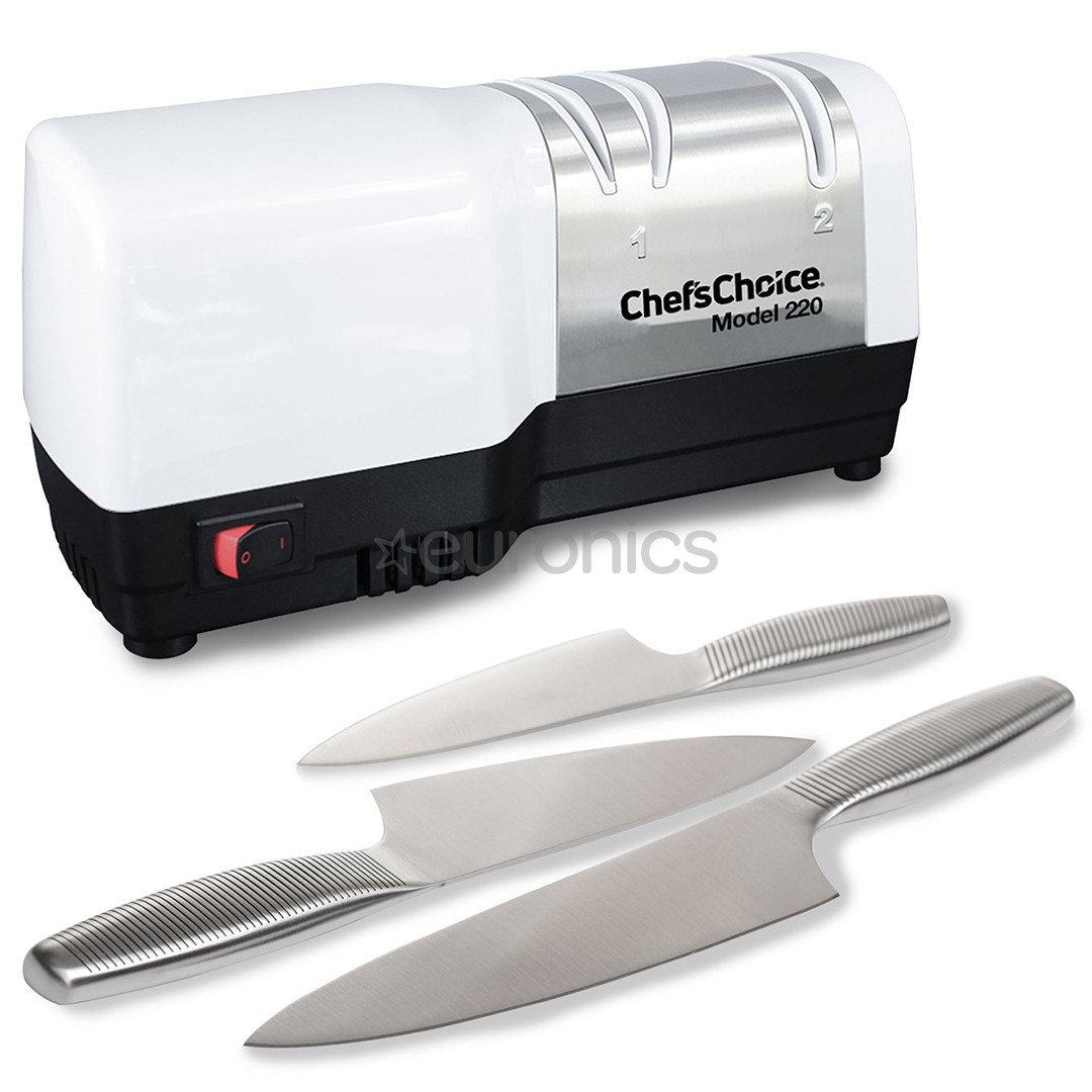 Chef's Choice, balta/melna - Elektriskais nažu asinātājs