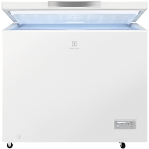 Electrolux, platums 96 cm, 254 L, balta - Lādes tipa saldētava