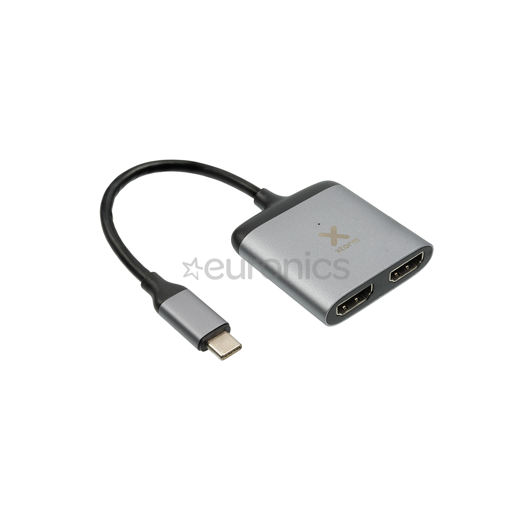 Adapter USB-C to 2x HDMI, Xtorm