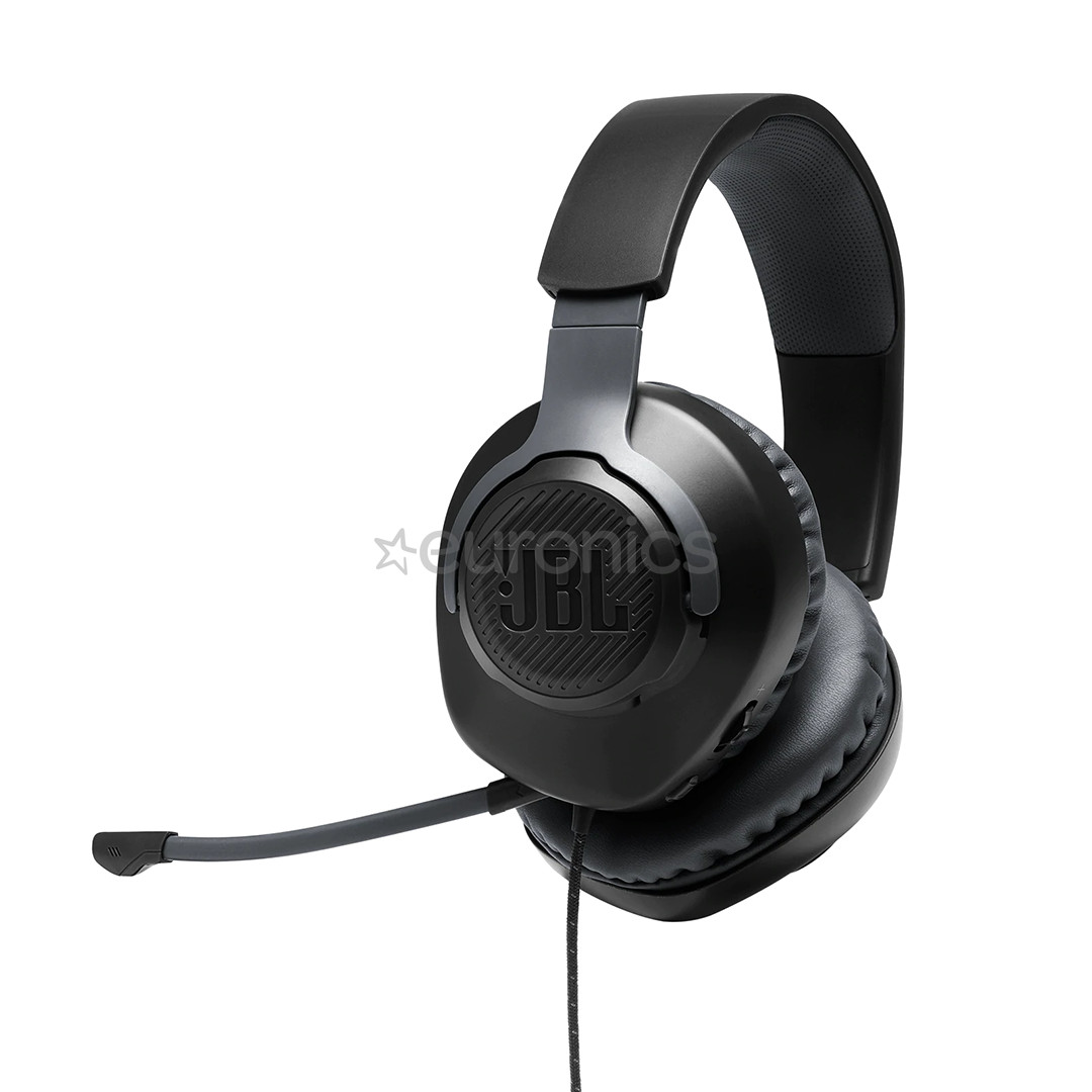 JBL Quantum 100, черный - Игровая гарнитура