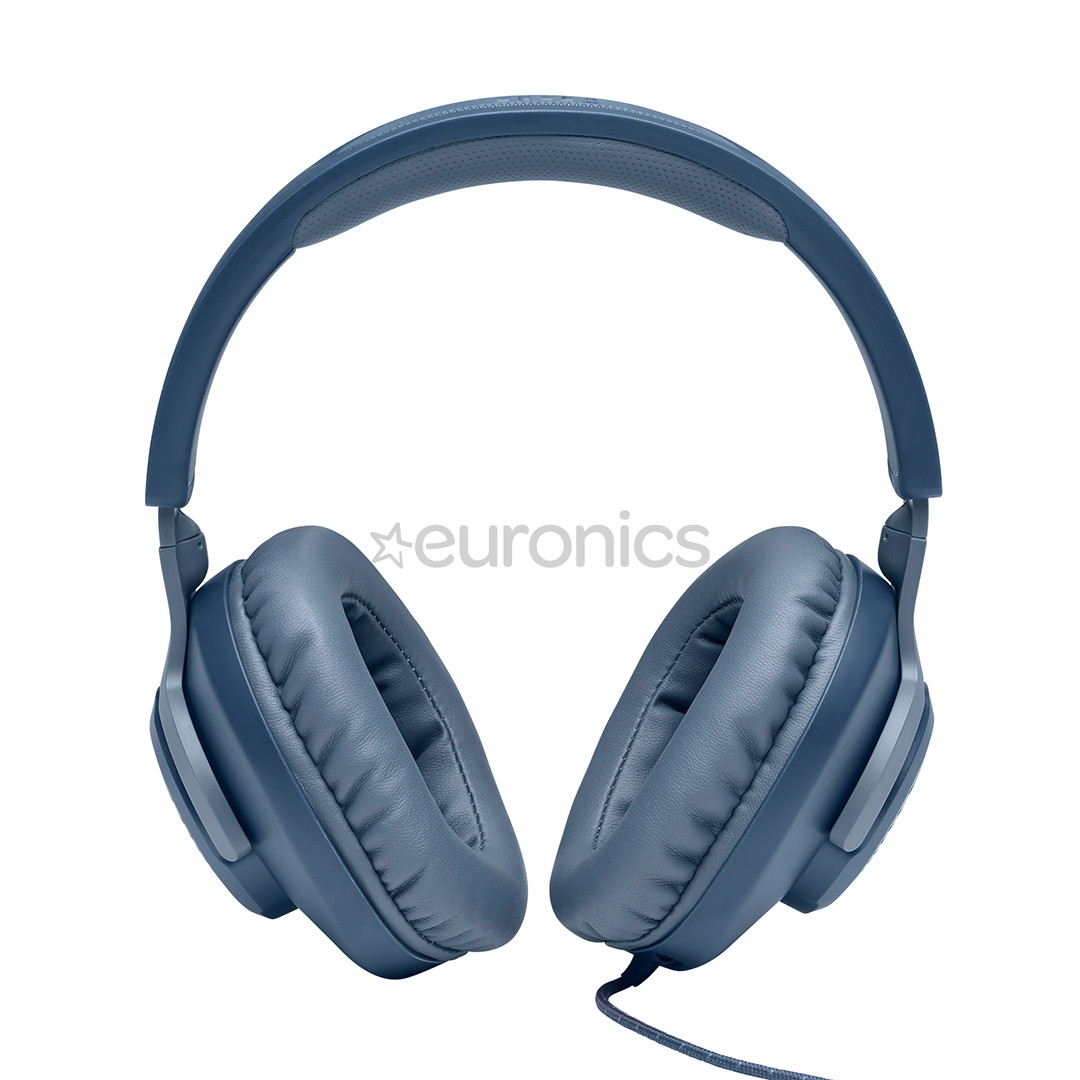 JBL Quantum 100, zila - Austiņas ar mikrofonu