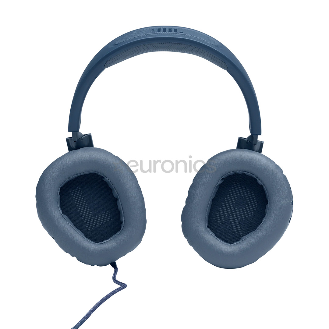 JBL Quantum 100, zila - Austiņas ar mikrofonu