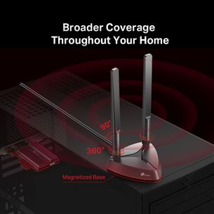 WiFi PCIe adapteris Archer TX3000E, TP-Link