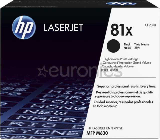 Toneris lāzerprinterim 81X, HP