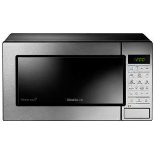 Samsung, 23 L, 1100 W, silver - Microwave oven with grill GE83M