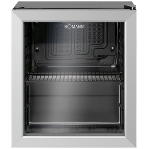 Bomann, 48 L, height 51 cm, grey/black - Beverage Cooler