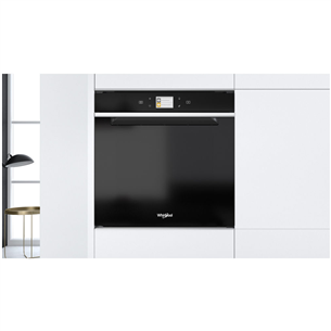 Whirlpool, 73 L, black - Built-in Oven