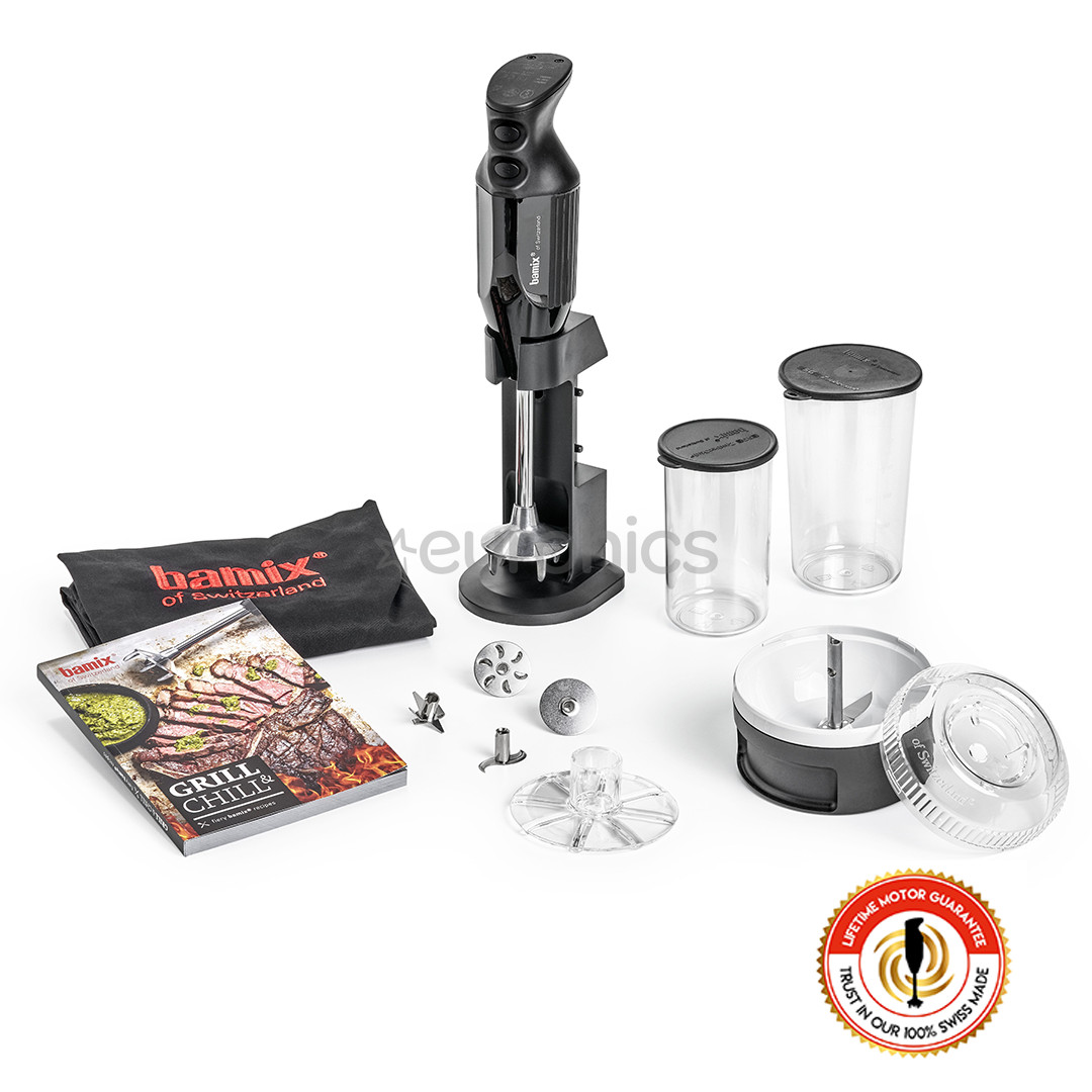 Bamix M200 BBQ, 200 W, melna - Rokas blenderis