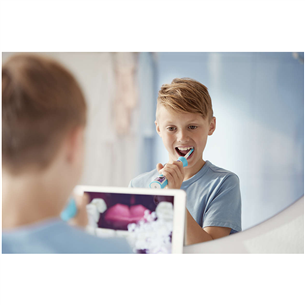 Philips Sonicare For Kids, zila/balta - Elektriskā zobu birste bērniem