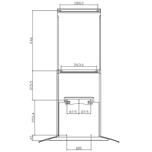 Cooker hood Cata (500 m³/h)