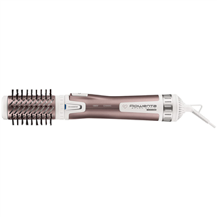 Rowenta Brush Activ Premium Care, 1000 W, white/rose gold - Rotating airbrush