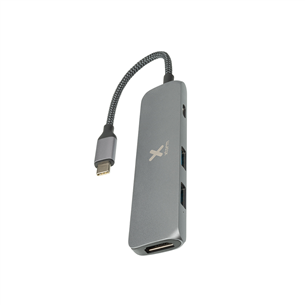 Адаптер USB-C / HDMI; 2x USB3.0; USB-C, Xtorm