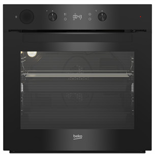 Beko, 71 L, pirolītiskā tīrīšana, melna - Iebūvējama elektriskā cepeškrāsns