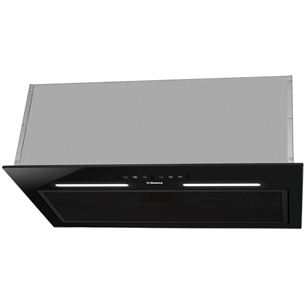 Hansa, 462 m³/h, width 55 cm, black - Built-in Cooker Hood