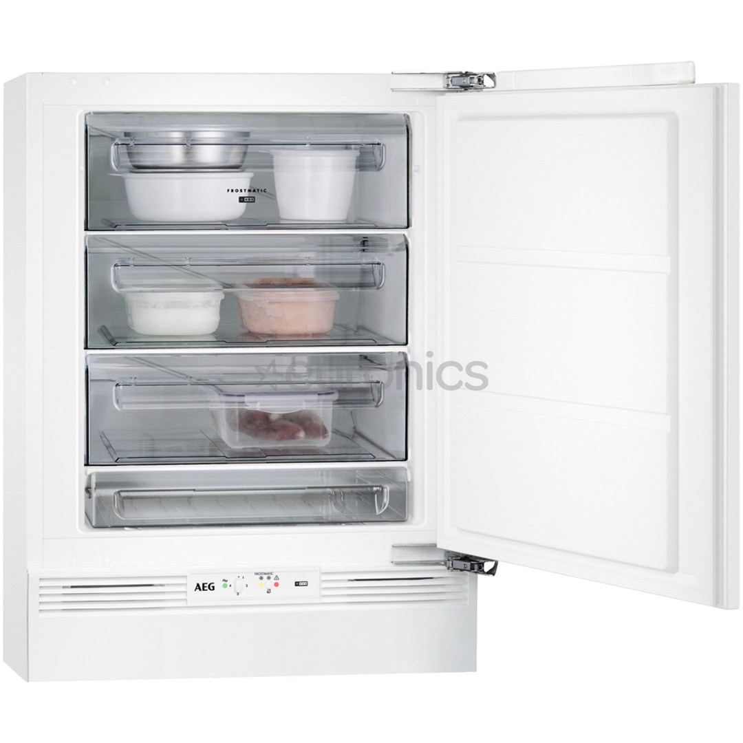 AEG, augstums 81.9 cm, 95 L - Iebūvējama saldētava