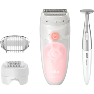 Braun Silk-épil 5, white/pink - Epilator set