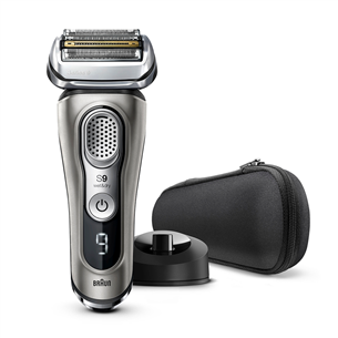 Braun Series 9 Wet & Dry, sudraba/melna - Skuveklis 9325S