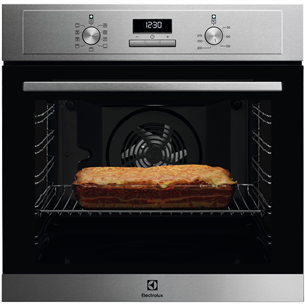 Electrolux SurroundCook 600, 72 л, нерж. сталь - Интегрируемый духовой шкаф EOF3H50X