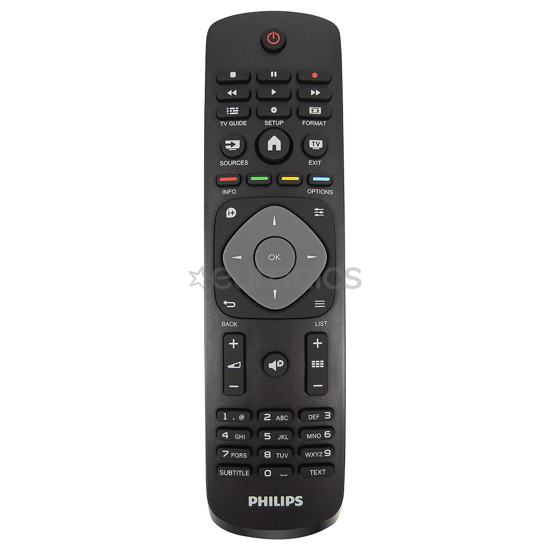 Philips LCD FHD, 43", боковые ножки, черный - Телевизор