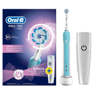 Elektriskā zobu birste Oral-B Pro 750, Braun