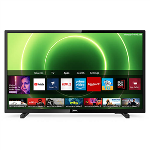 Philips PHS6605, 32", HD, LED LCD, feet stand, black - TV