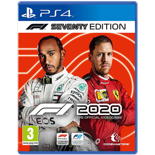 PS4 game F1 2020 Seventy Edition